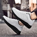 Men's Bowling Shoes - Universal Sliding Soles, Lightweight and Comfortable Sneakers for Men