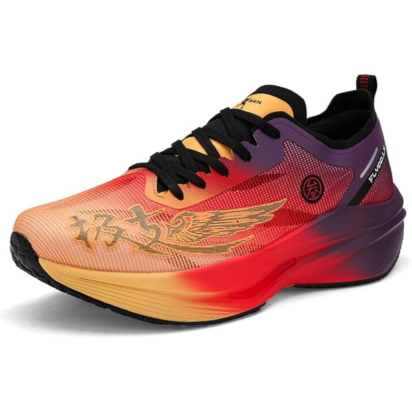 Mens Running Shoes Walking Tennis Shoes for Athletic Workout Gym Casual Non Slip Training Sneakers Breathable Knit Upper Indoor Outdoor