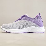 Womens Orthopedic Bowling Shoes，Comfortable Universal Slide Sole Breathable Lightweight Mesh Athletic Slip on Sneakers